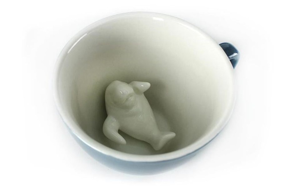 Food & Drinks Creature Cups | Creature Cups Manatee