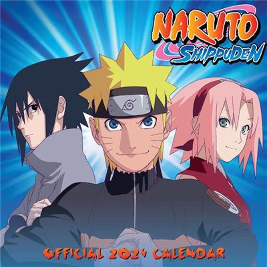 Anime Naruto | Naruto Shippuden - 2024 Square Wall Calendar