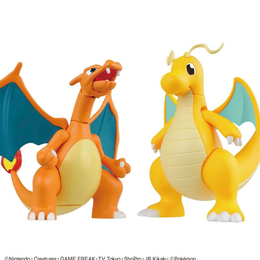 Anime Pokemon | Pokemon - Pokemon Model Kit - Charizard & Dragonite