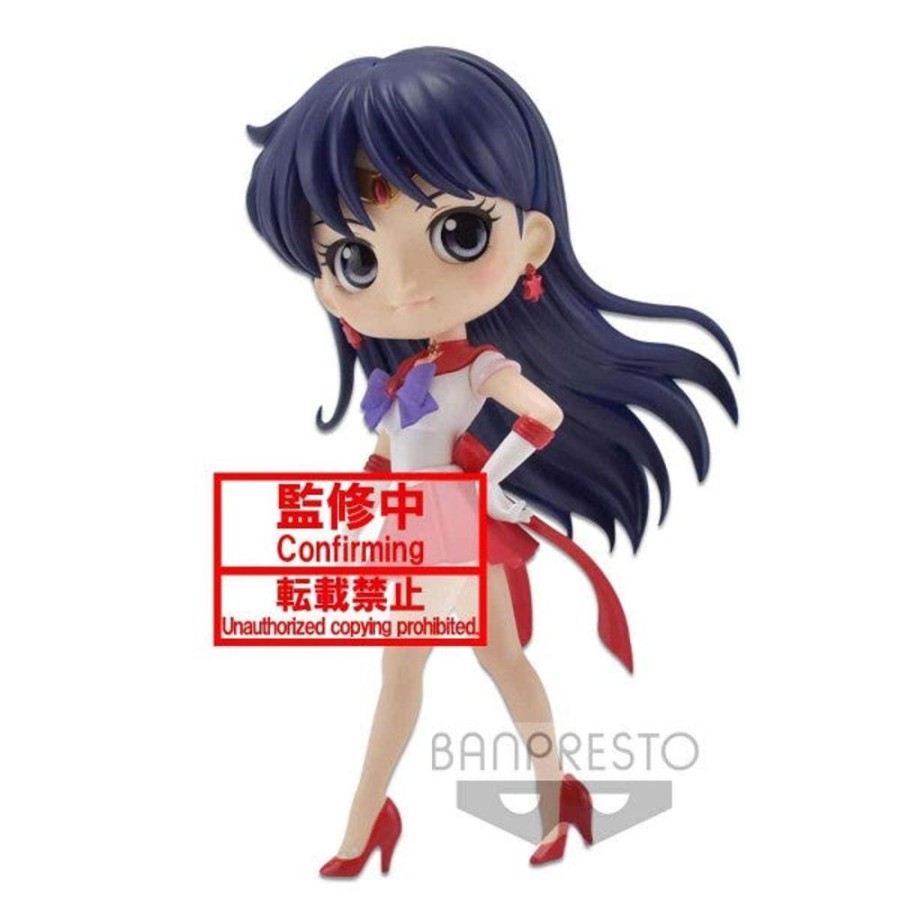 Anime QPosket Sailor Moon Figures | Sailor Moon Eternal - Q Posket - Super Sailor Mars - Version A: Normal Colour