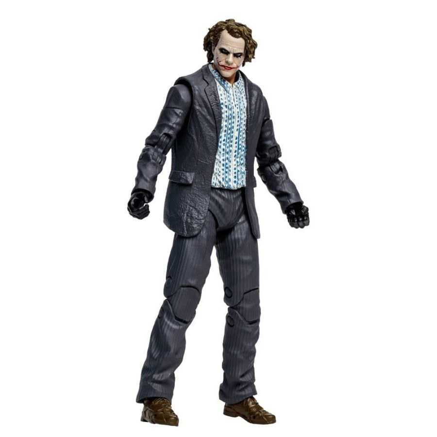 Toys McFarlane Toys | Dc Multiverse - 7" The Joker Action Figure (The Dark Knight) (Bank Robber Variant)