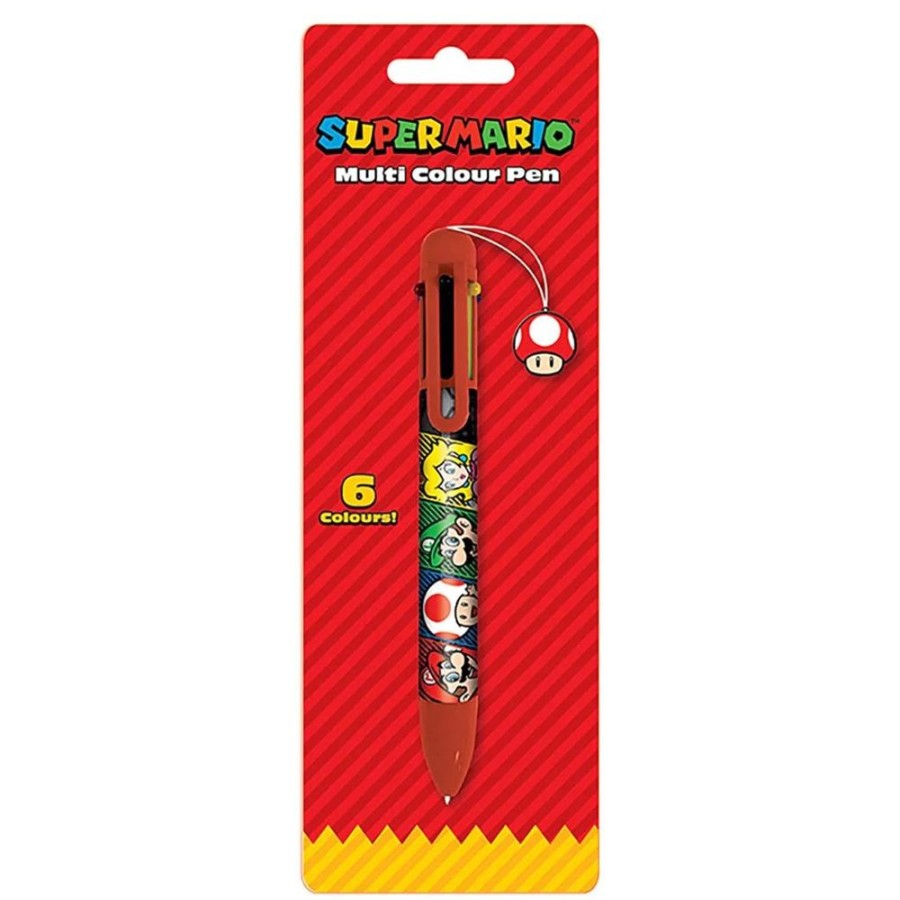 Popculture Super Mario Bro | Super Mario Multi Colour Pen