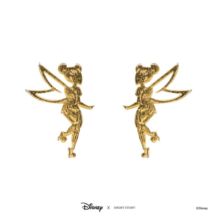 Popculture Disney | Disney - Peter Pan - Tinker Bell Earrings (Gold)