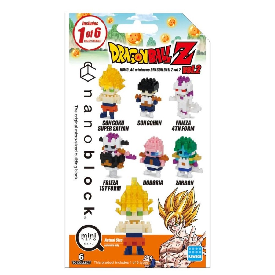 Anime kawada | Dragon Ball Z - Mininano Block Blind Bag Vol. 2