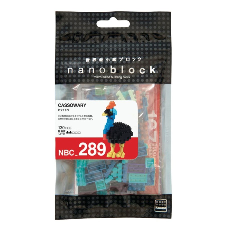 Toys kawada Nanoblocks | Cassowary Nanoblock