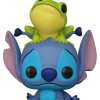 Popculture Funko | Lilo & Stitch - Stitch With Frog Us Exclusive Pop! Vinyl [Rs]