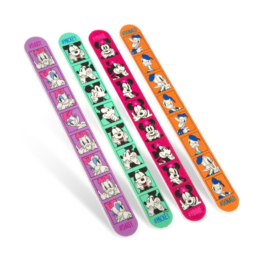 Fashion Mad Beauty | Disney Mickey & Friends 4Pk Nail Files