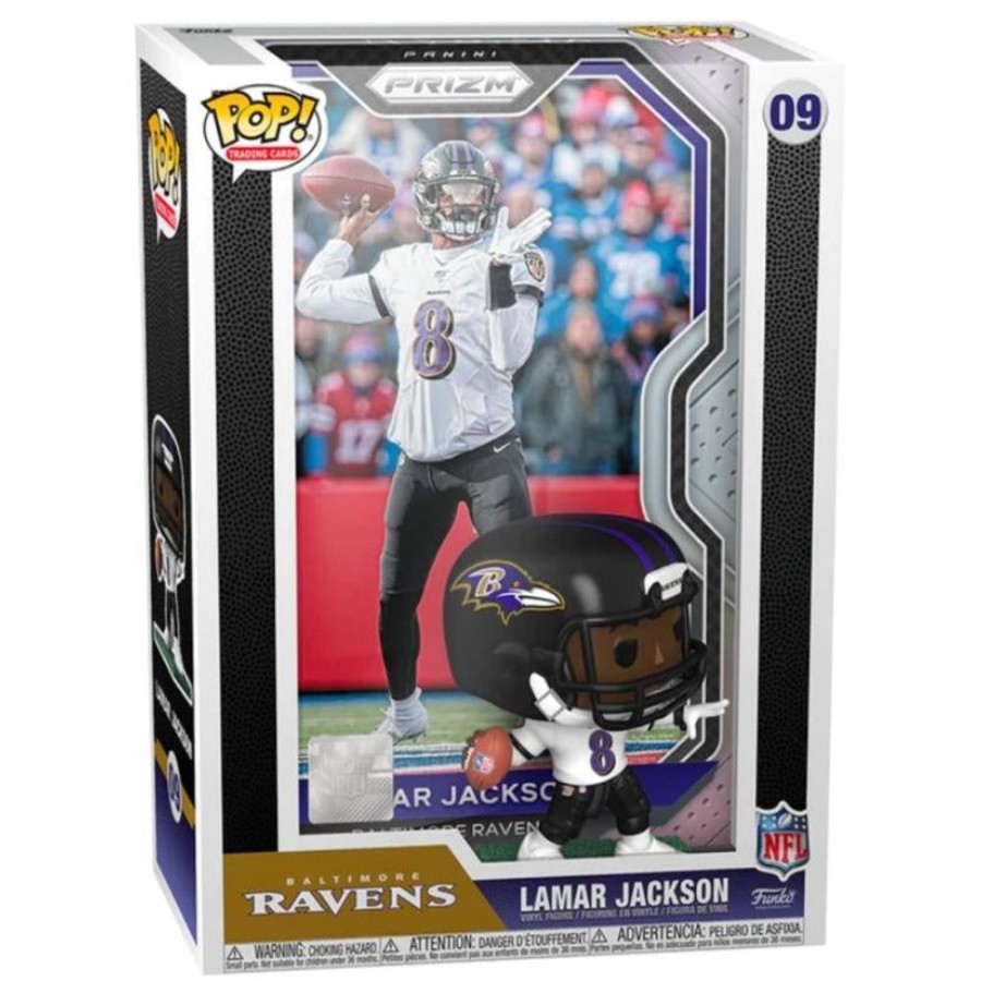 Games & Puzzles Funko | Nfl - Lamar Jackson Pop! Trading Card