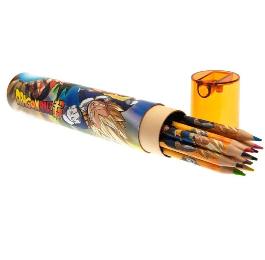 Anime Dragon Ball Z | Dragon Ball Super - Colouring Pencil Tube Set