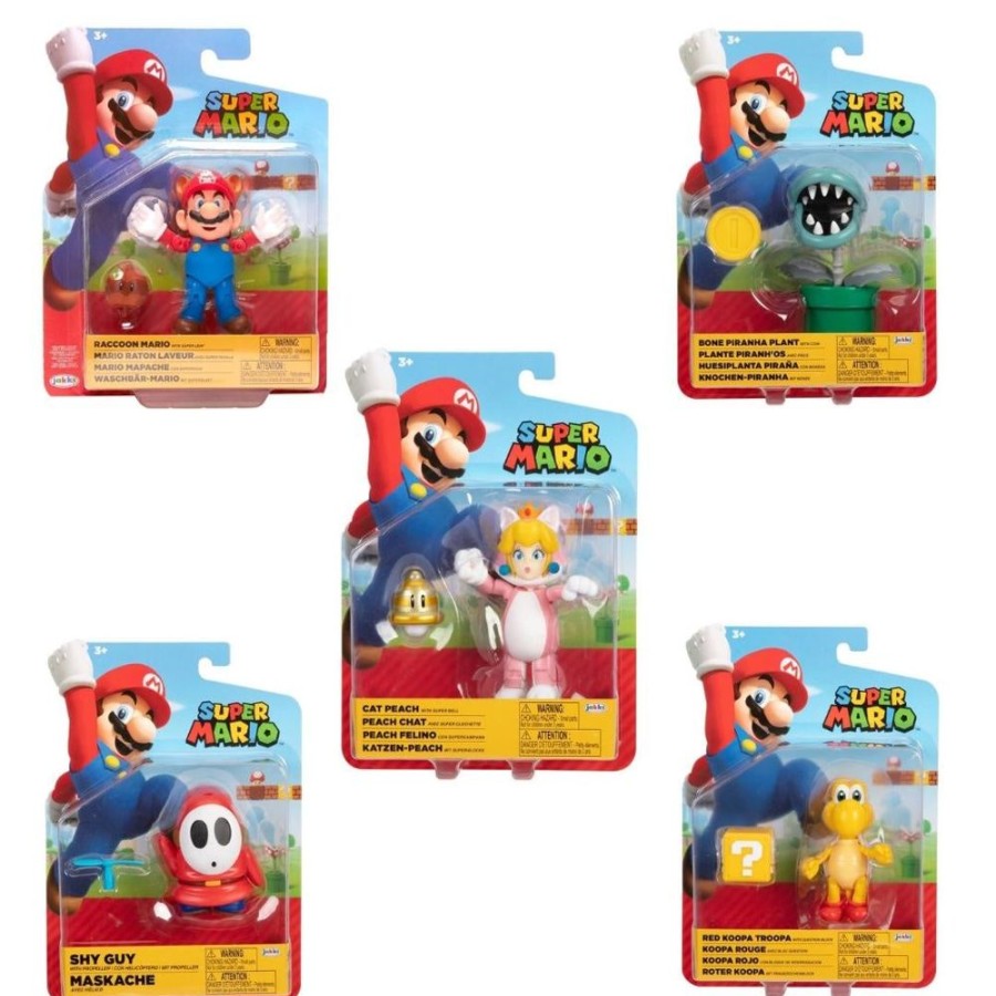 Toys Nintendo | Nintendo Super Mario 4" Figures - Wave 28