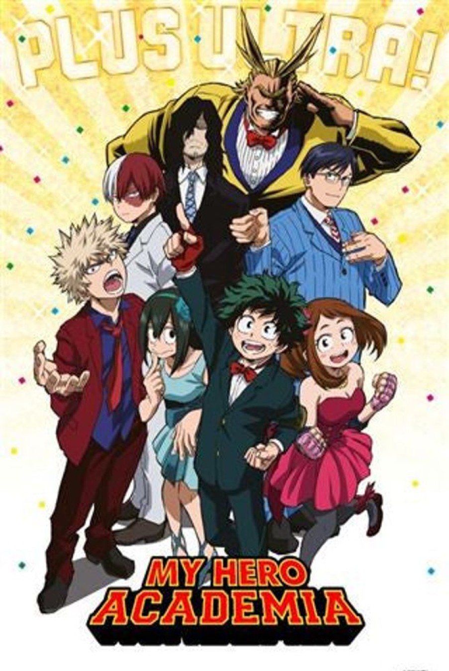 Anime My Hero Academia Posters | My Hero Academia - Poster - Plus Ultra