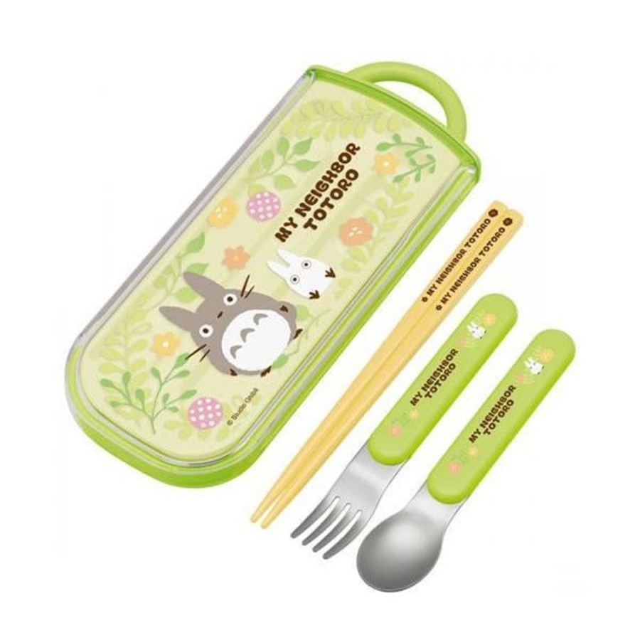 Anime Not specified | Totoro Plants Cutlery Set (With Slide Case)