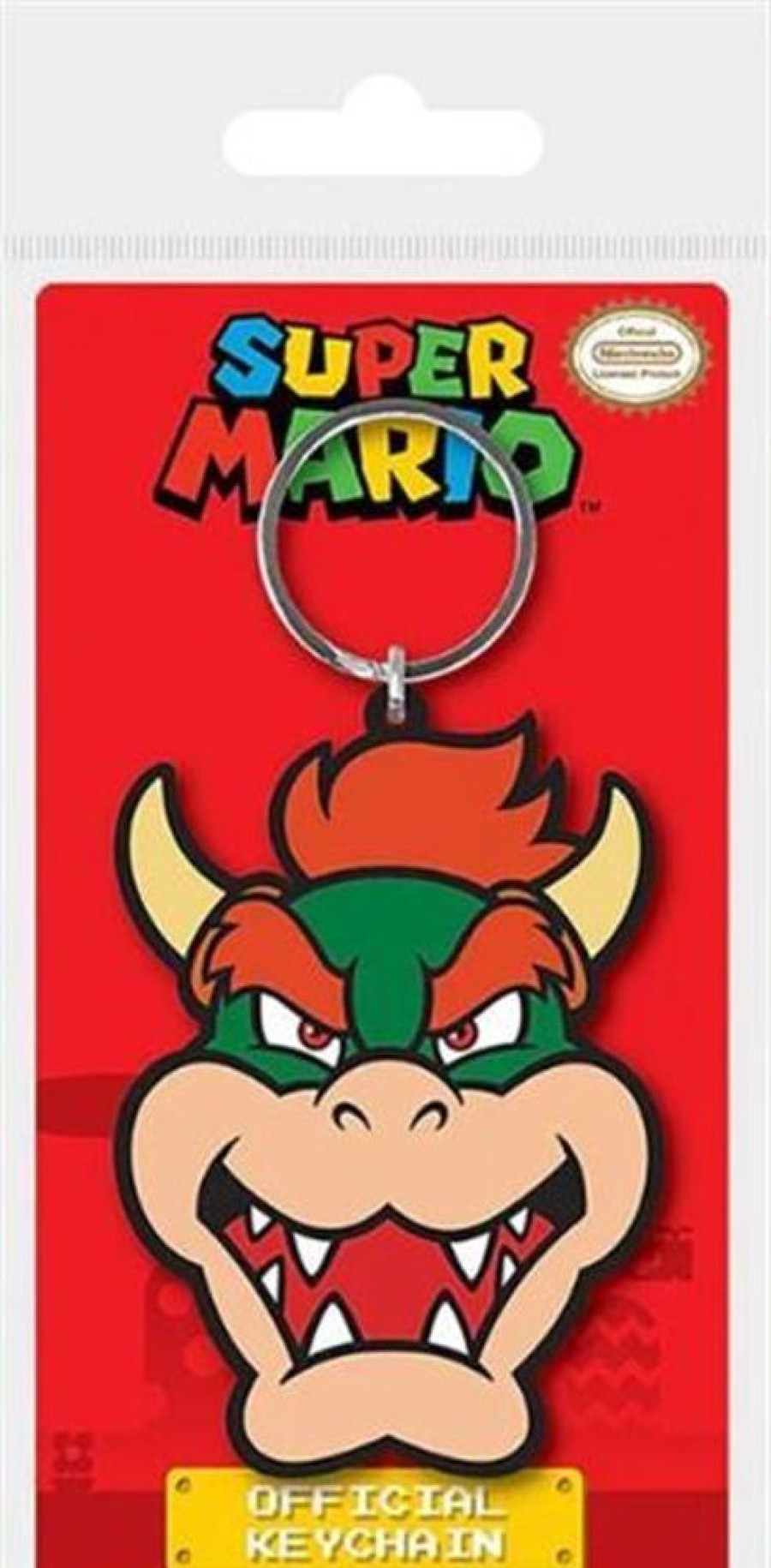 Popculture Nintendo | Super Mario - Bowser Rubber Keyring