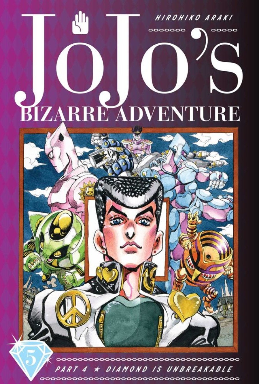 Anime JoJo's Bizarre Adventure | Manga - Jojo'S Bizarre Adventure: Part 4 - Diamond Is Unbreakable, Vol. 5