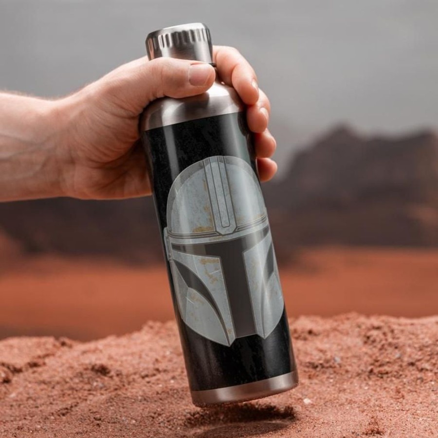 Popculture Star Wars | Star Wars: The Mandalorian - Mando Metal Water Bottle