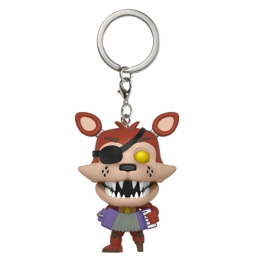 Popculture Funko | Five Nights At Freddy'S: Pizza Sim - Rockstar Foxy Pocket Pop! Keychain