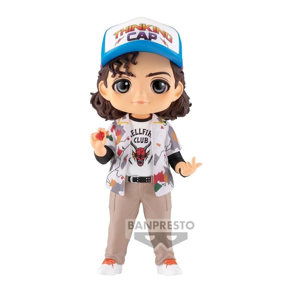 Popculture Stranger Things | Stranger Things - Q Posket - Dustin Figure Vol. 2