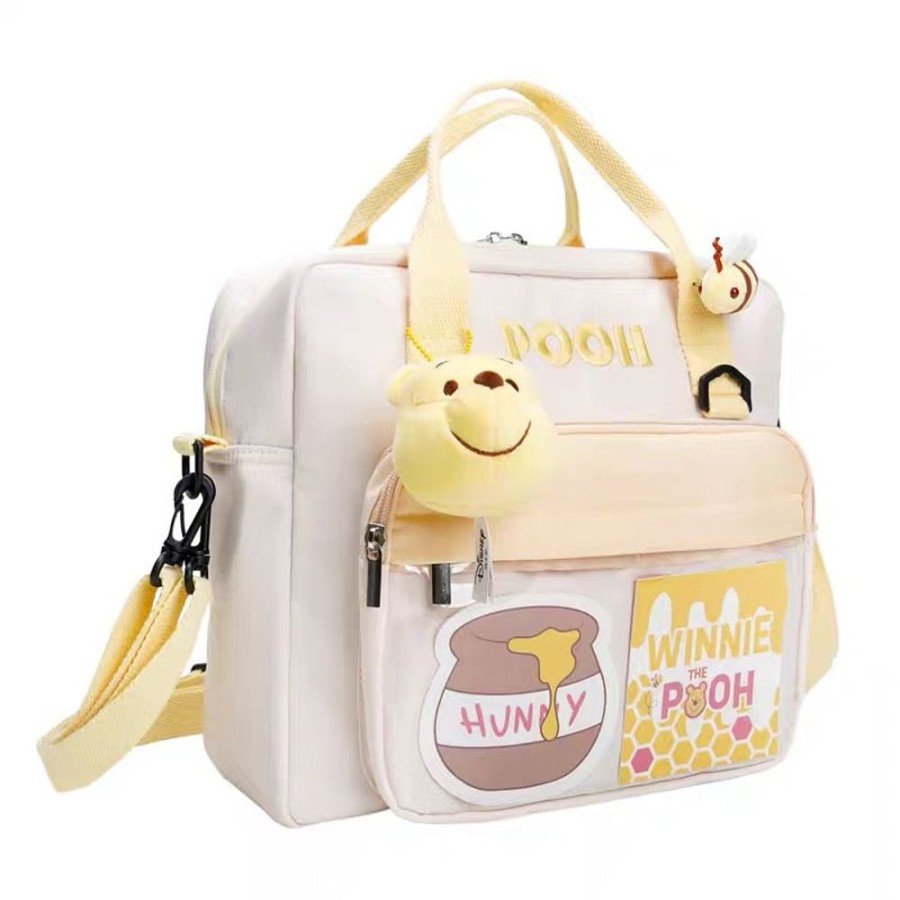 Fashion Disney | Disney - Winnie The Pooh Convertible Backpack / Crossbody