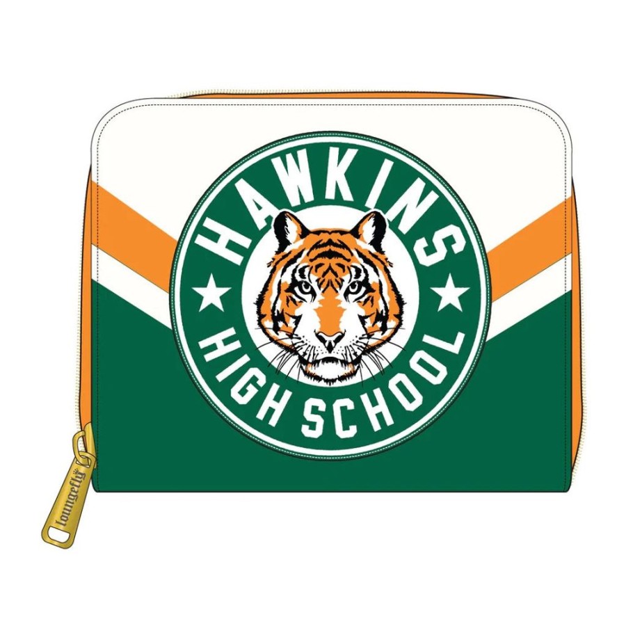 Popculture Loungefly | Stranger Things - Hawkins High Zip Around Purse