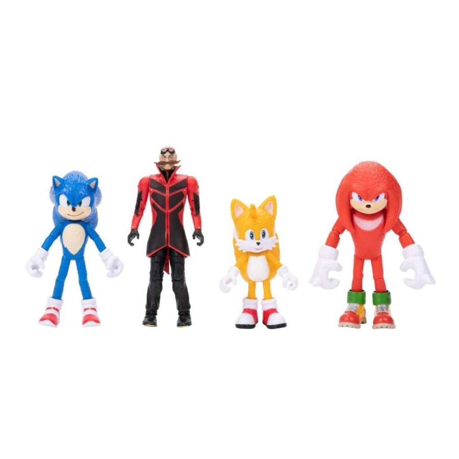 Toys Sonic The Hedgehog | Sonic The Hedgehog 2 (Movie) - 4" Figure Assortment