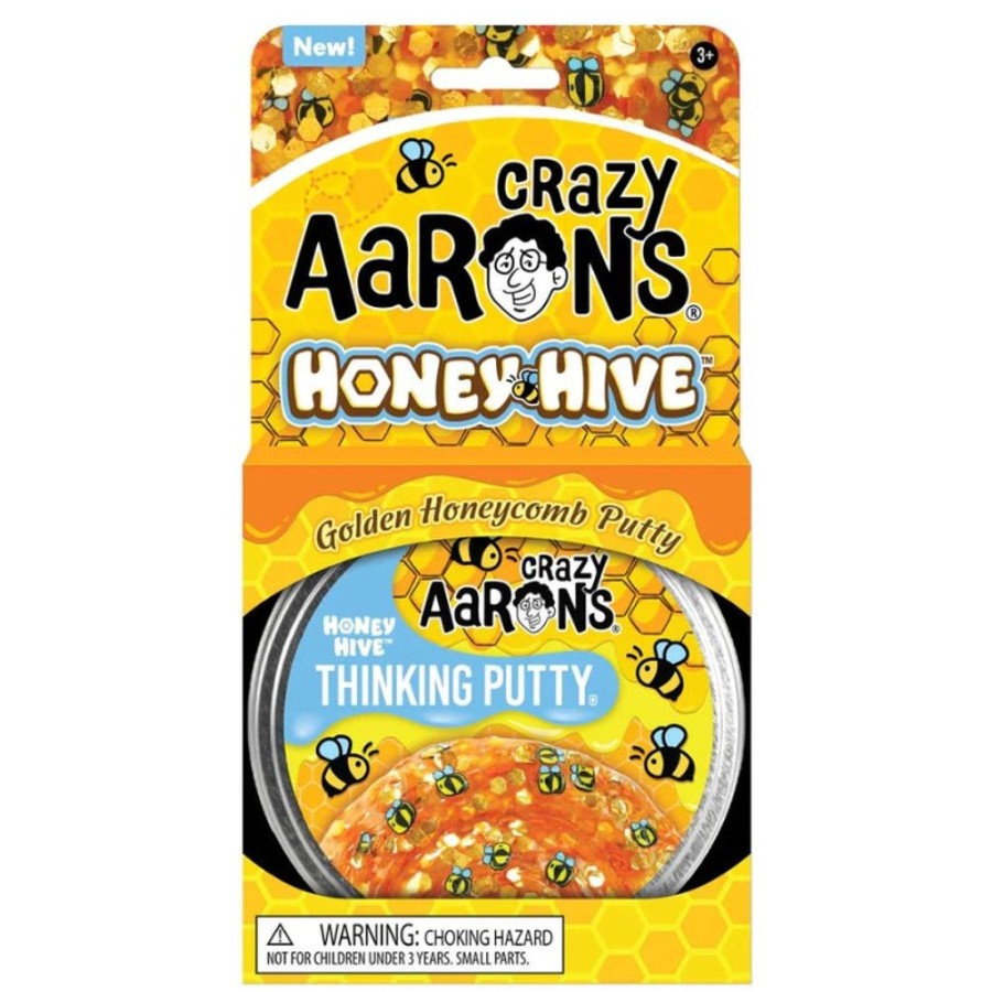 Toys Crazy Aaron's | Crazy Aaron'S Thinking Putty - Honey Hive