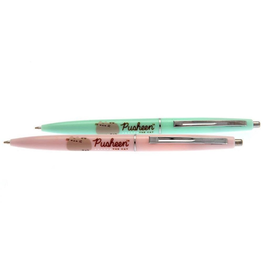 Stationery PUSHEEN | Pusheen - Botanical 2Pc Pen Set