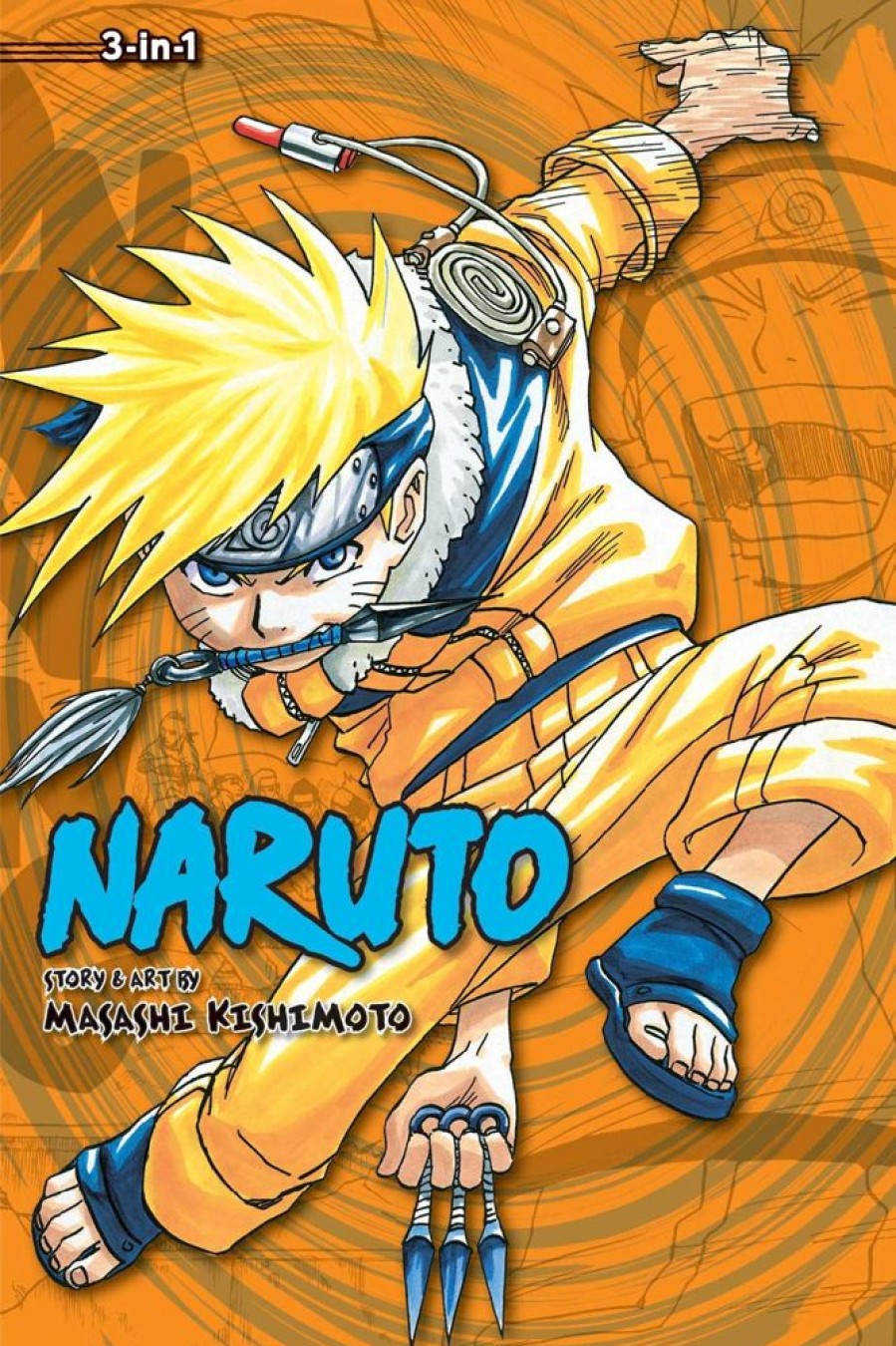 Anime Naruto | Manga - Naruto (3-In-1 Edition), Vol. 2