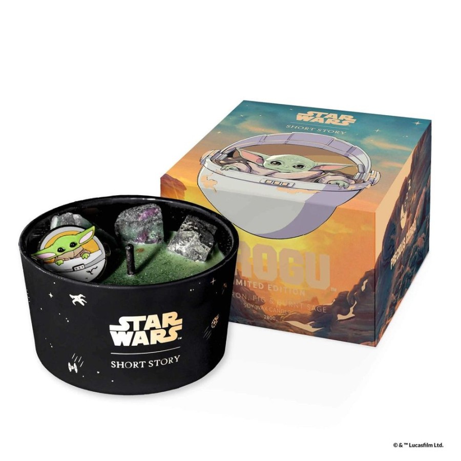 Popculture Star Wars | Star Wars - Grogu Candle With Pin (Limited Edition)