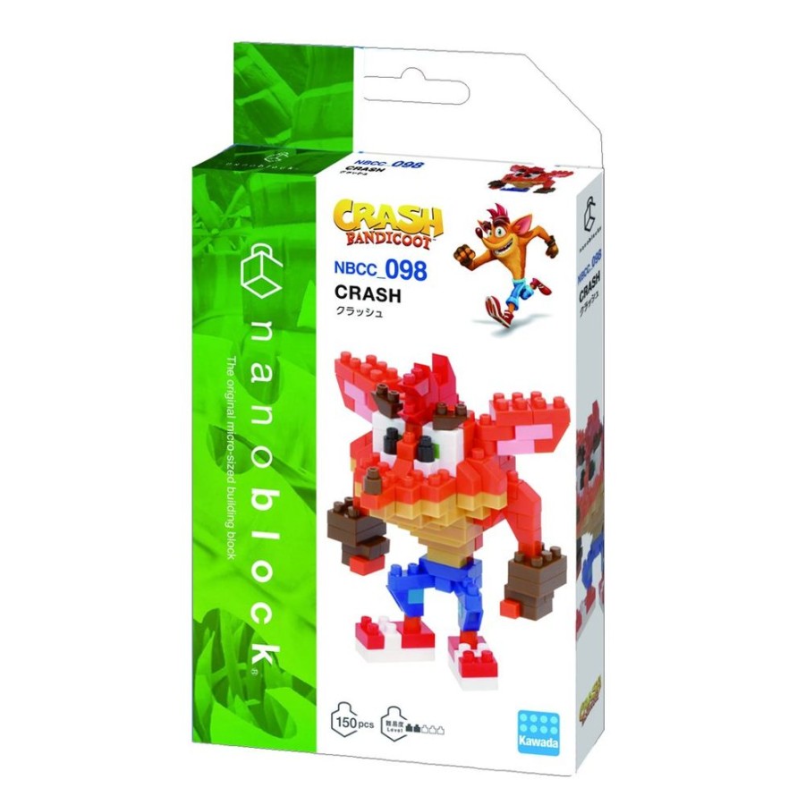 Toys kawada Nanoblocks | Crash Bandicoot - Crash Nanoblock