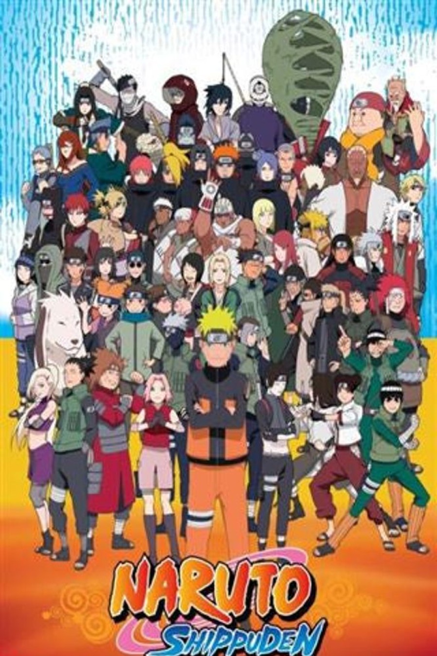 Anime Naruto | Naruto Shippuden - Poster - Cast