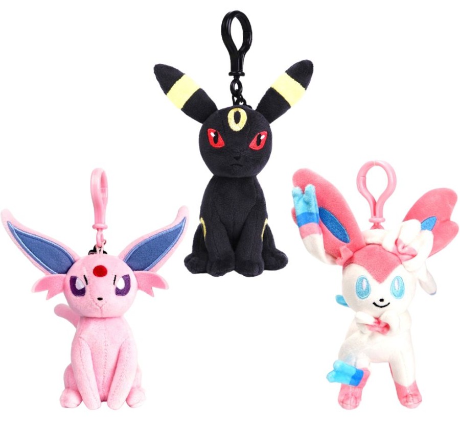 Toys Disney Pokemon | Pokemon - Eeveelution Plush Danglers