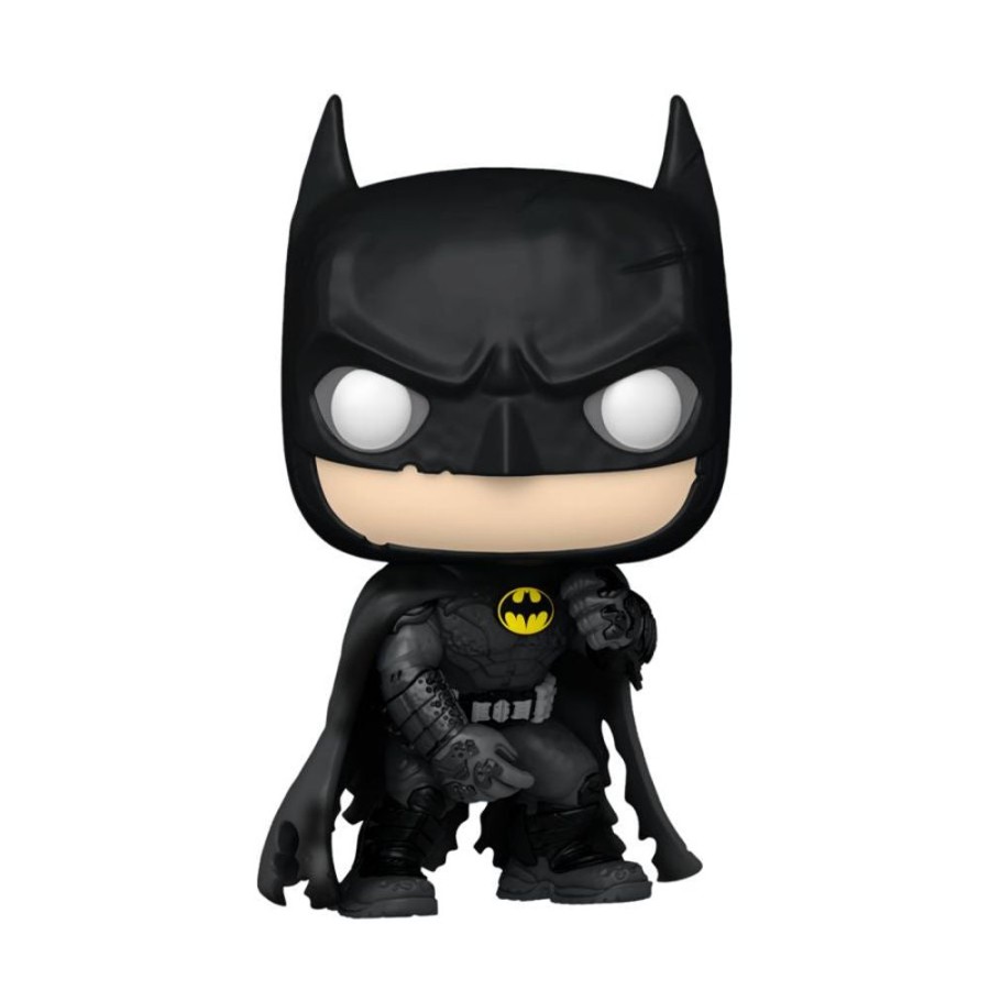 Popculture Funko | The Flash (2023) - Batman (Battle Damage) Us Exclusive Pop! Vinyl [Rs]