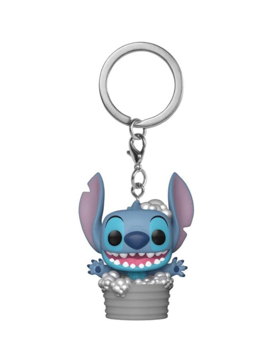 Popculture Disney | Lilo & Stitch - Stitch In Bathtub Pocket Pop! Keychain