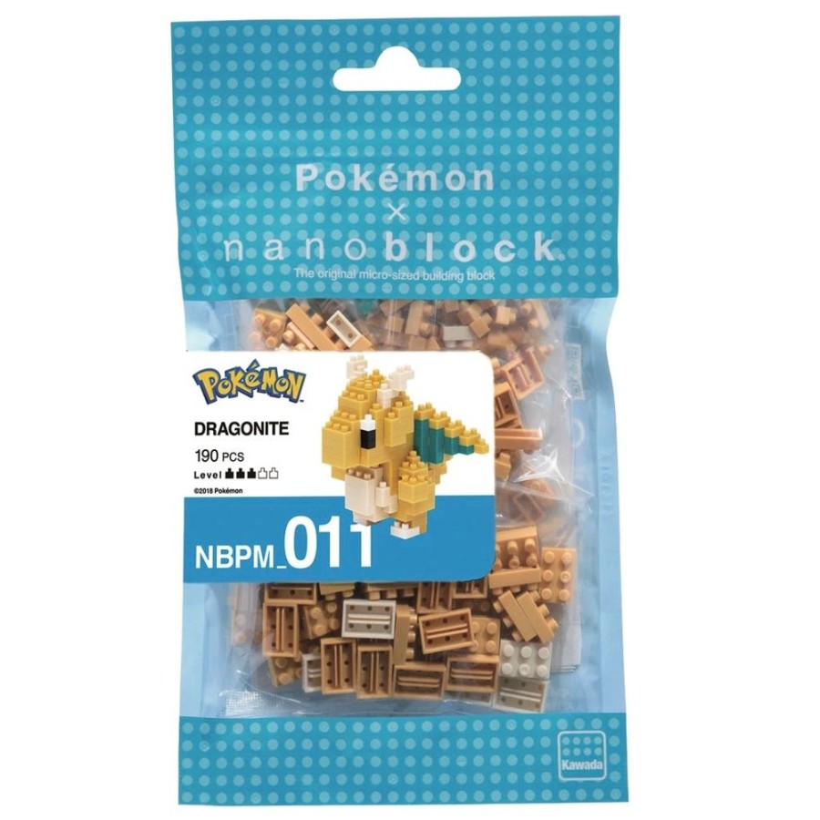 Toys kawada Pokemon Nanoblocks | Pokemon - Dragonite Nanoblock