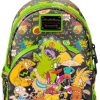 Fashion Loungefly | Nickelodeon - Retro Characters Logo Mini Backpack [Rs]