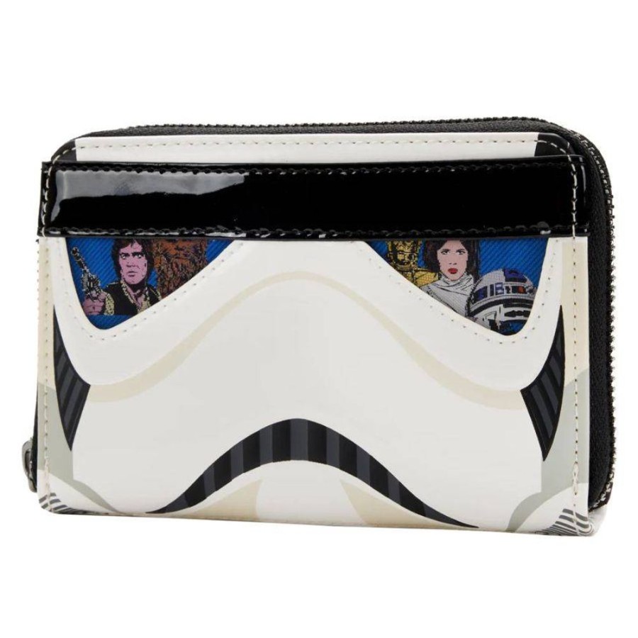 Popculture Loungefly | Star Wars - Stormtrooper Zip-Around Purse