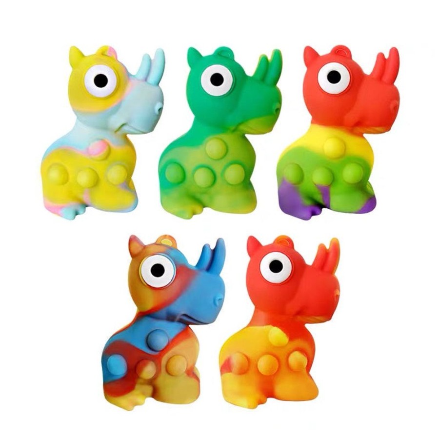 Toys Minitopia | Rhino Pop It Squishy