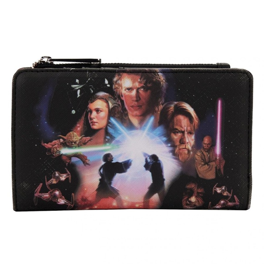 Popculture Loungefly | Star Wars - Prequel Trilogy Flap Purse