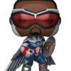 Popculture Funko | The Falcon And The Winter Soldier - Captain America Pose Us Exclusive Pop! Vinyl [Rs]