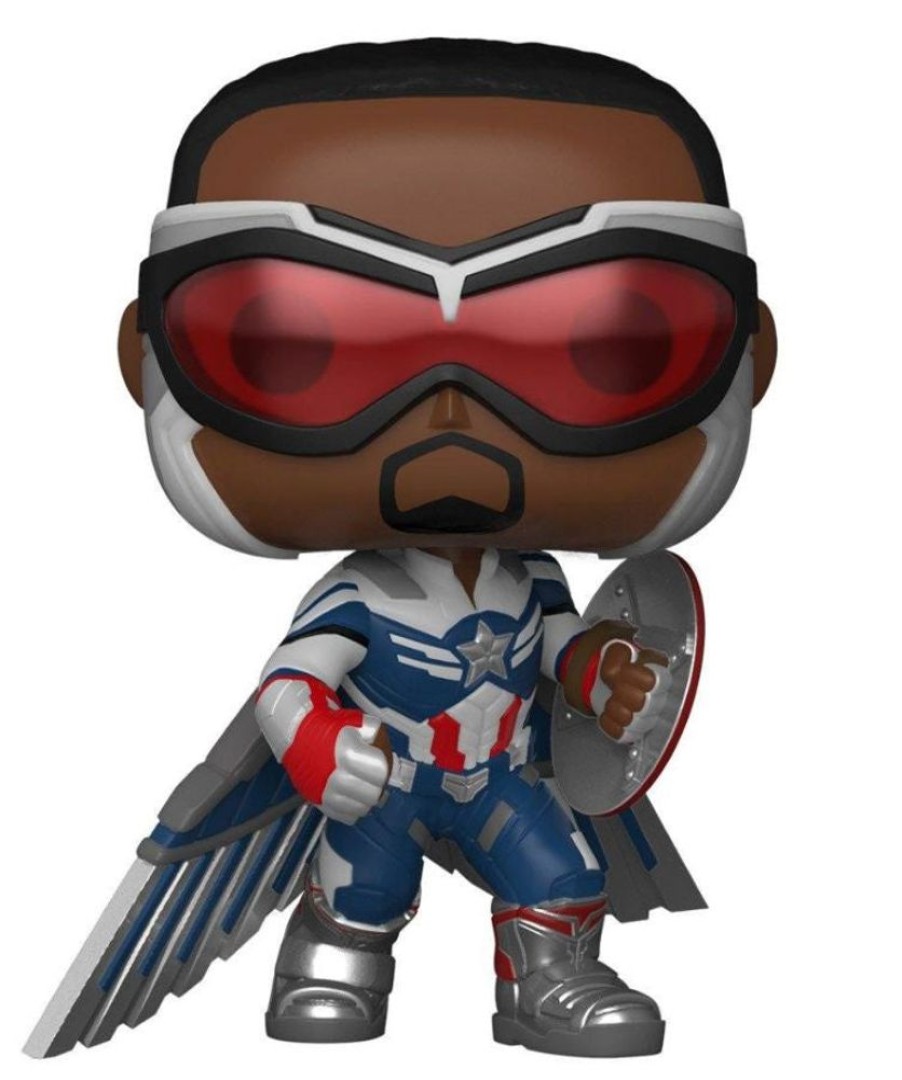 Popculture Funko | The Falcon And The Winter Soldier - Captain America Pose Us Exclusive Pop! Vinyl [Rs]