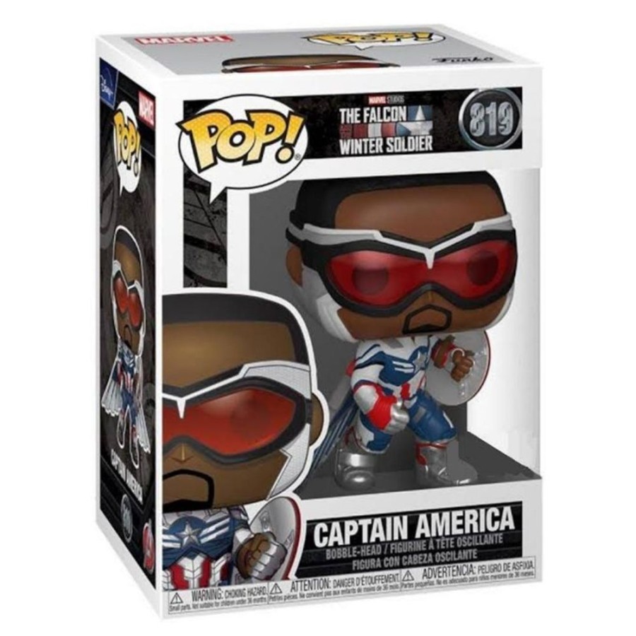 Popculture Funko | The Falcon And The Winter Soldier - Captain America Pose Us Exclusive Pop! Vinyl [Rs]