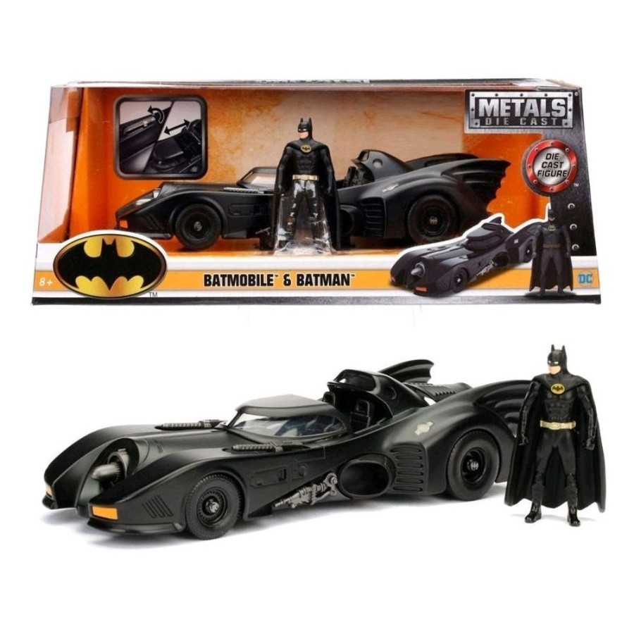 Popculture Jada Toys | Batman - Batmobile 1989 1:24 With Batman