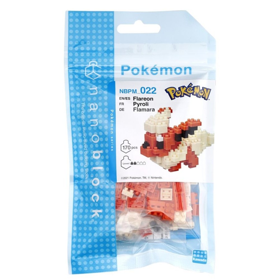 Toys kawada Pokemon Nanoblocks | Pokemon - Flareon Nanoblock