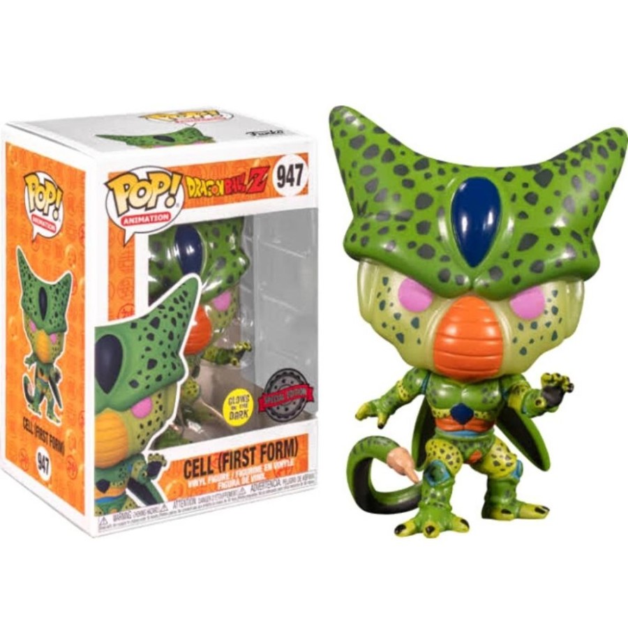 Anime Funko | Dragon Ball Z - Cell First Form Glow Pop! Vinyl [Rs]