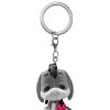 Popculture Funko | Winnie The Pooh - Eeyore With Heart Flocked Pop! Keychain [Rs]