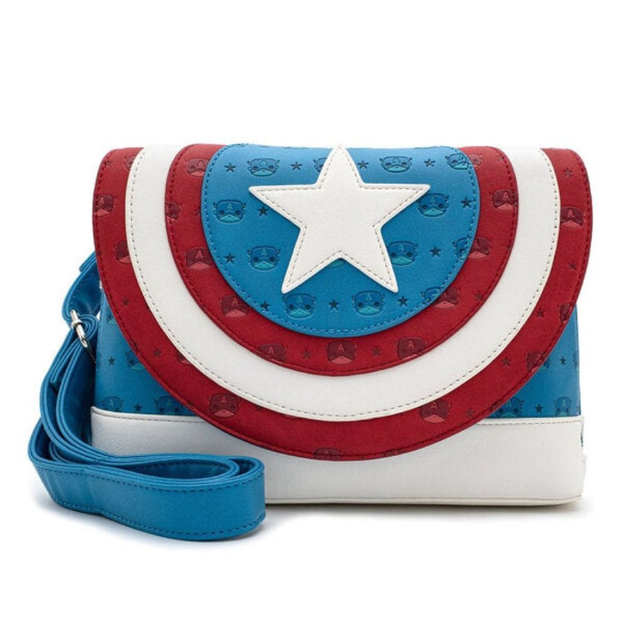 Loungefly Loungefly | Captain America - Captain America Crossbody Bag