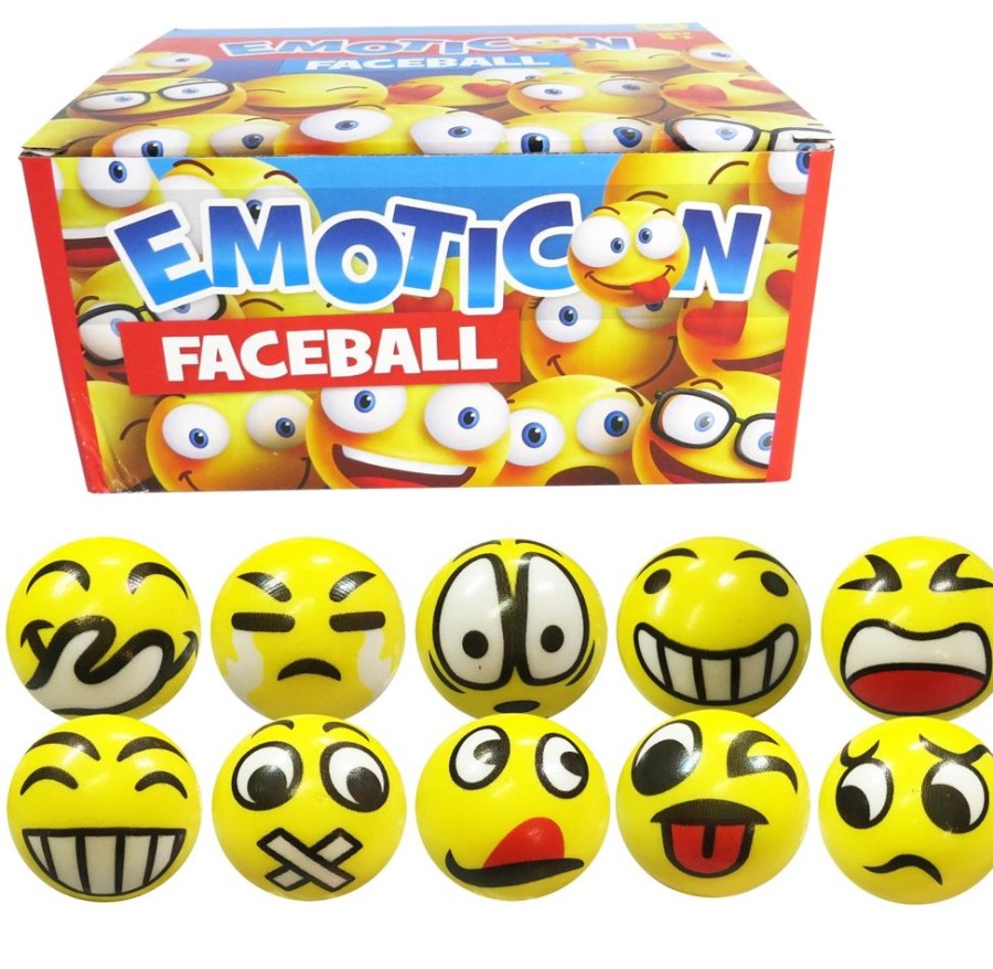 Toys benson | Emoticon Face Balls 4.8Cm