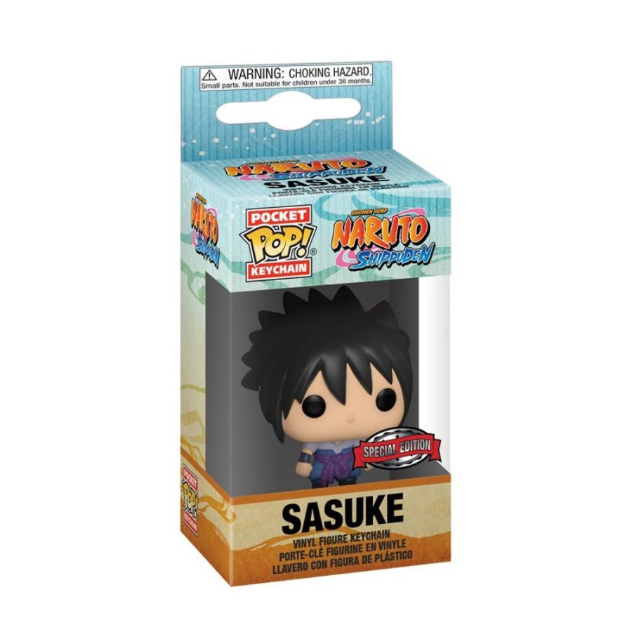 Anime Funko | Naruto: Shippuden - Sasuke Us Exclusive Pocket Pop! Keychain [Rs]