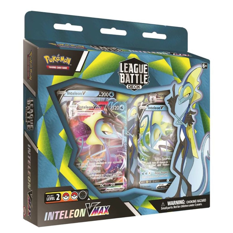 Games & Puzzles Pokemon | Pokemon Tcg: Inteleon Vmax League Battle Deck