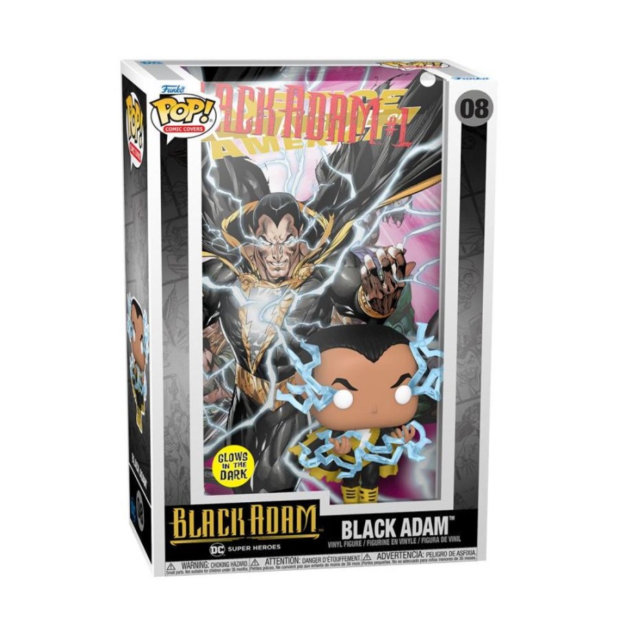 Popculture Funko | Black Adam (Comics) - Black Adam #1 New 52 Glow Pop! Comic Cover